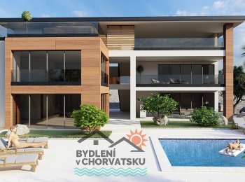 Byty v novostavbě s bazénem u moře
