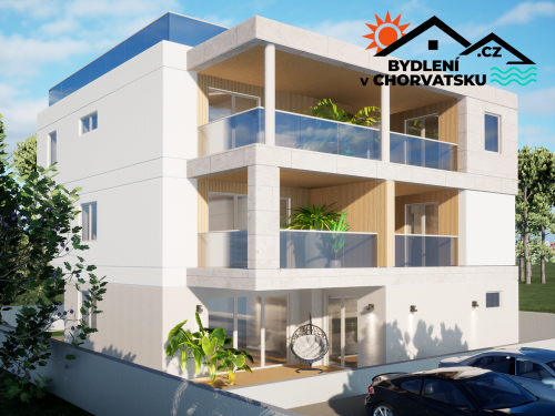 Apartmány v novostavbě blízko pláže  