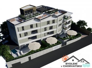 Apartmány v luxusní bytovce v blízkosti pláže